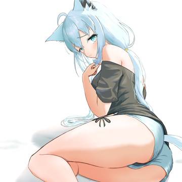 どこ見てんだよ(/// ^///)