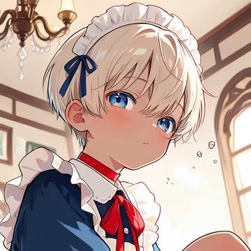 褐色メイド2
