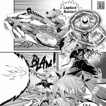 【NIKKE】ラプラス合同にお邪魔したヒーロー絵！！【合同誌】