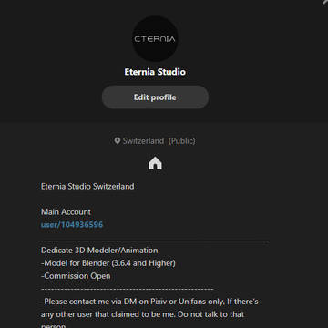 Eternia Studio 2nd account Open!