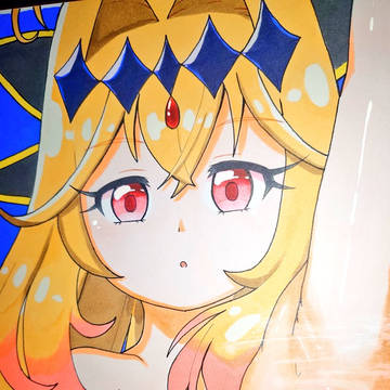 アナログ色紙・キュアアルカナ・シャドウ