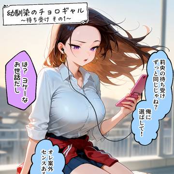幼馴染のチョロギャルと待ち受け