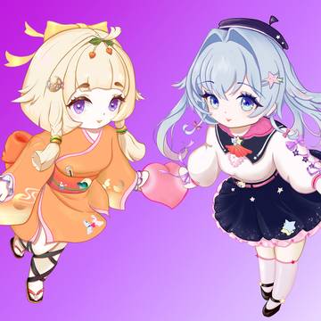 スカル ＆ ルナ　姉妹