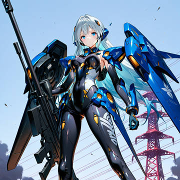 高機動遠距離戦闘仕様 #メカ娘292