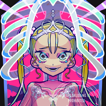 額縁のあの子