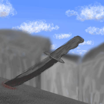 雲ブラシを使いたくて描いた。