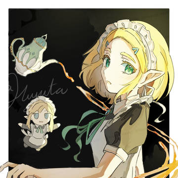 ゼルダ様にメイド服