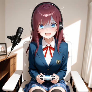 ホラゲをする深山多季ちゃん