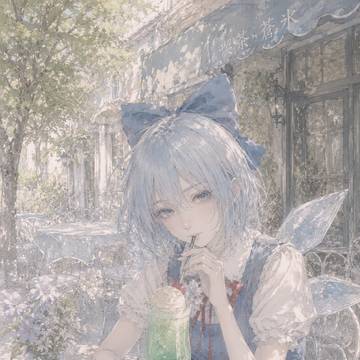 AI絵　おてんば恋娘