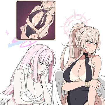 나기짱, 어떻게 하면 태닝 자국이 그렇게 생기는 거야?
