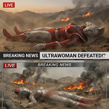 ウルトラウーマン敗北のニュース