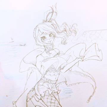 友達からの依頼でプロセカの暁山瑞稀描いてみた