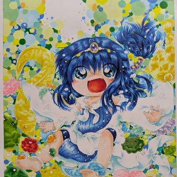 彩海に揺られて🐋