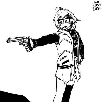 Belle has a gun now.