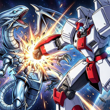 青眼の白龍VSパーフェクト機械王