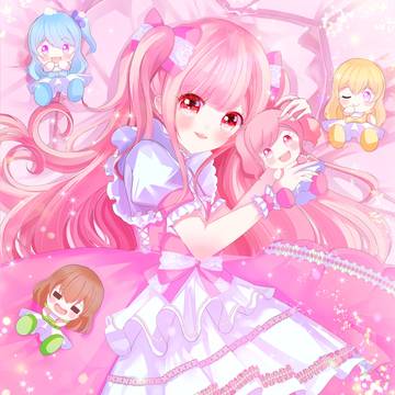 彩ちゃんと可愛いパスパレぬいぐるみ＋花音ちゃん2