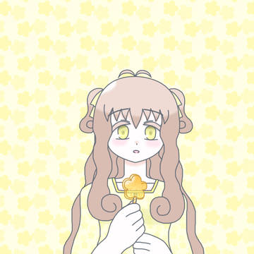 花形のロリポップ