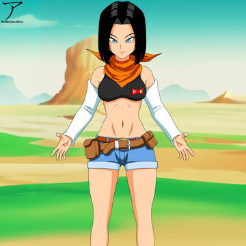 Commission Female Android 17