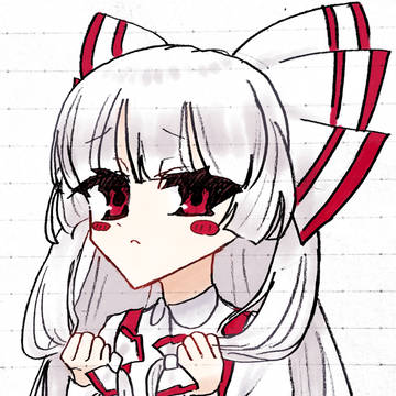 藤原妹紅　落書き