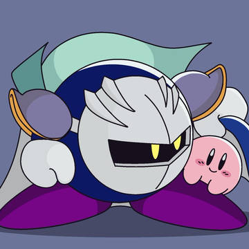 Sir Meta Knight and Kirby