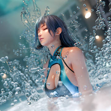 Reika dolphin leap