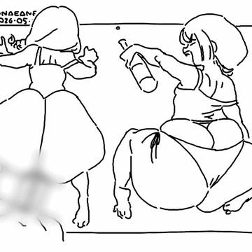 Kikuri Hiroi - animated sketch