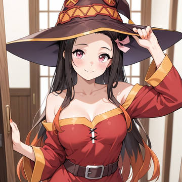 [KNY] Nezuko as Megumin!!💕💕(SFW)