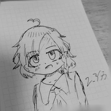 紙とペンがあれば絵を描きたくなる