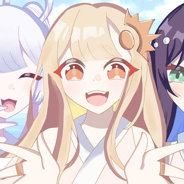 ray 超かぐや姫ver MV衣装　三人組
