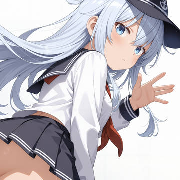 手を振る響