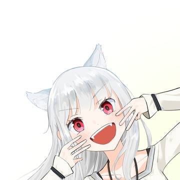 「狼ポーズっっっ!!」
