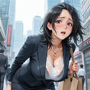 雨が降ってきた