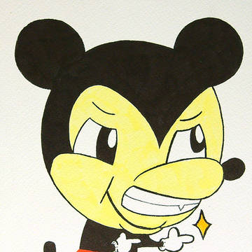 ミッキー90周年記念イラスト