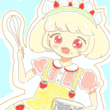 ショートケーキ擬人化