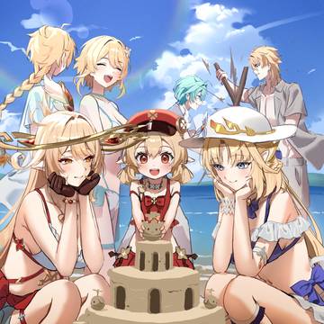 原神　夏！