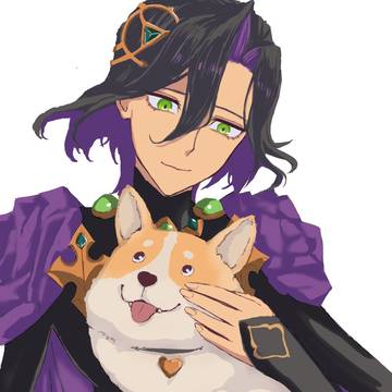 ジョンとコーギー