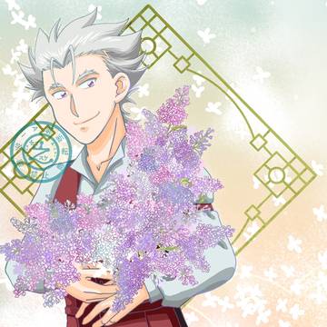 紫丁香花
