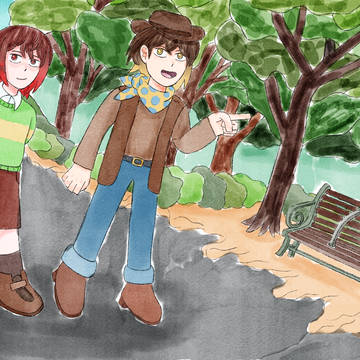Chara and Clover