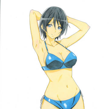 劇場版ではダイジェストになった水着回の水着美玲ちゃん