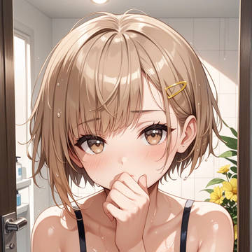 お風呂入る前くらい、見ないで…💭