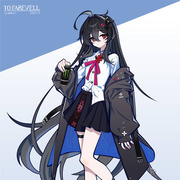 来自Farevell老师的oc立绘约稿