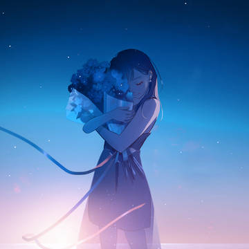 Blue.
