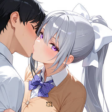 キス中のはるでろ