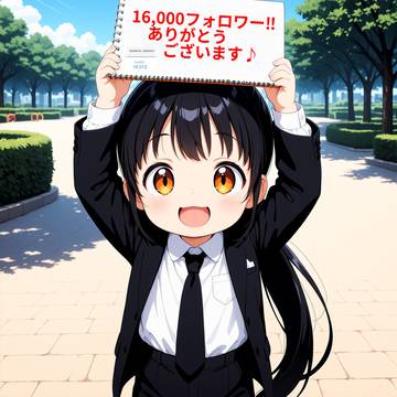 16,000フォロワーありがとうごさいます‼ちびっこエージェント