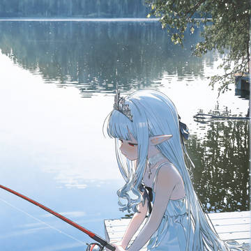 湖畔の微睡