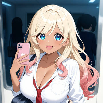 オタクくんにも優しそうなギャルJKちゃん