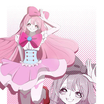 キャラデザ(魔法少女)