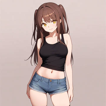 小説新オリキャラ兼AIイラストサイトうちの看板娘 誕生しました!