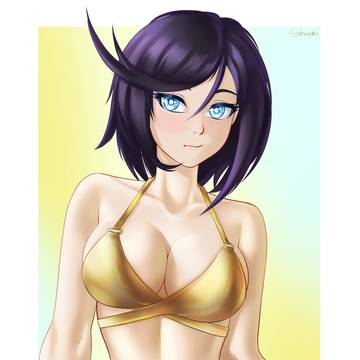 Gold Bikini Intruder