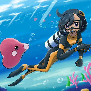 Underwater Detective Work.